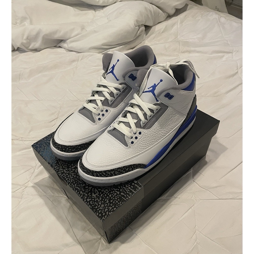 Air Jordan 3 Nike True Blue and Copper Mens US Size 11 NIB